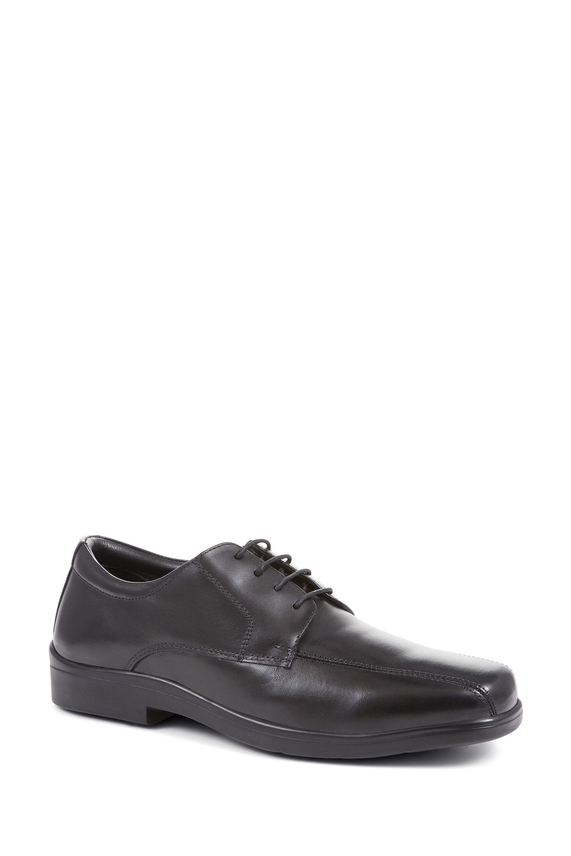 Pavers Gents Lace Black Smart Shoes - Image 3 of 5