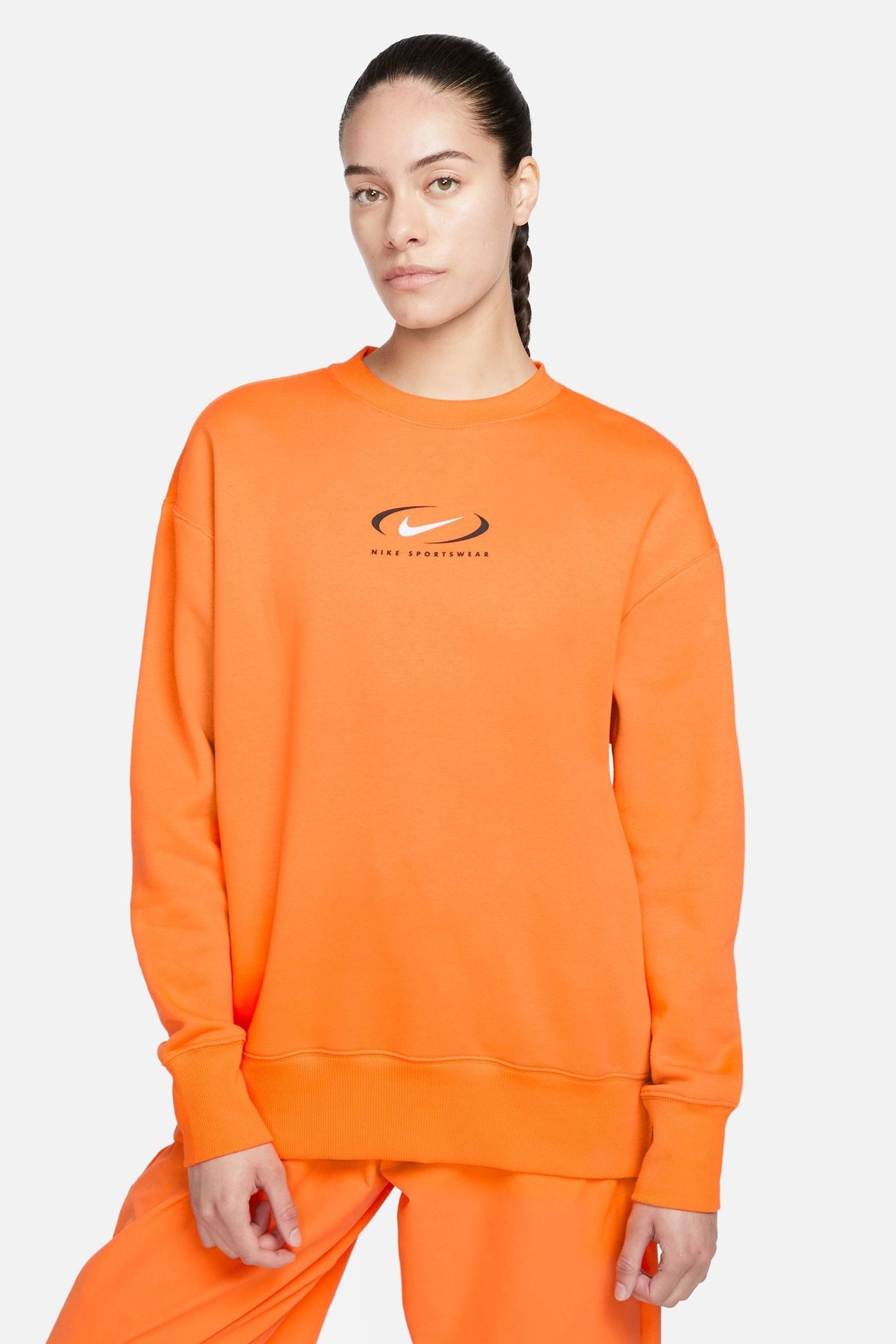 Vintage orange sweatshirt discount