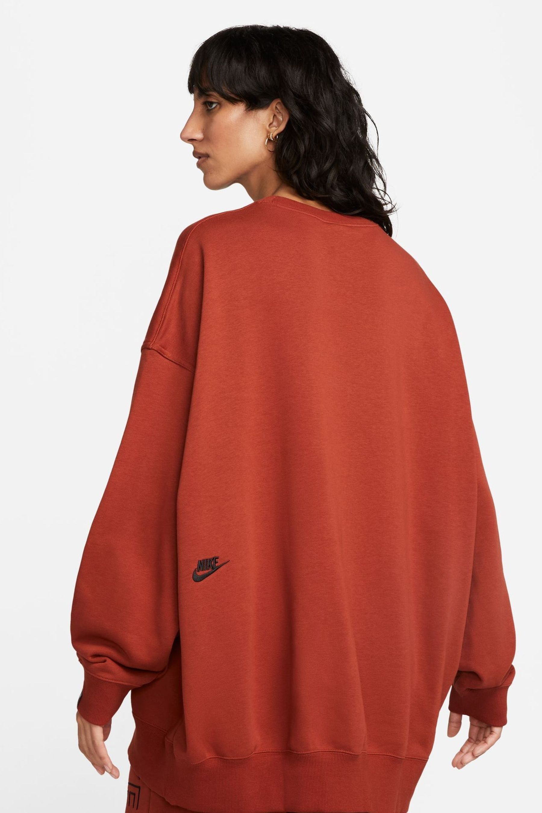 Rust nike sweatshirt hotsell