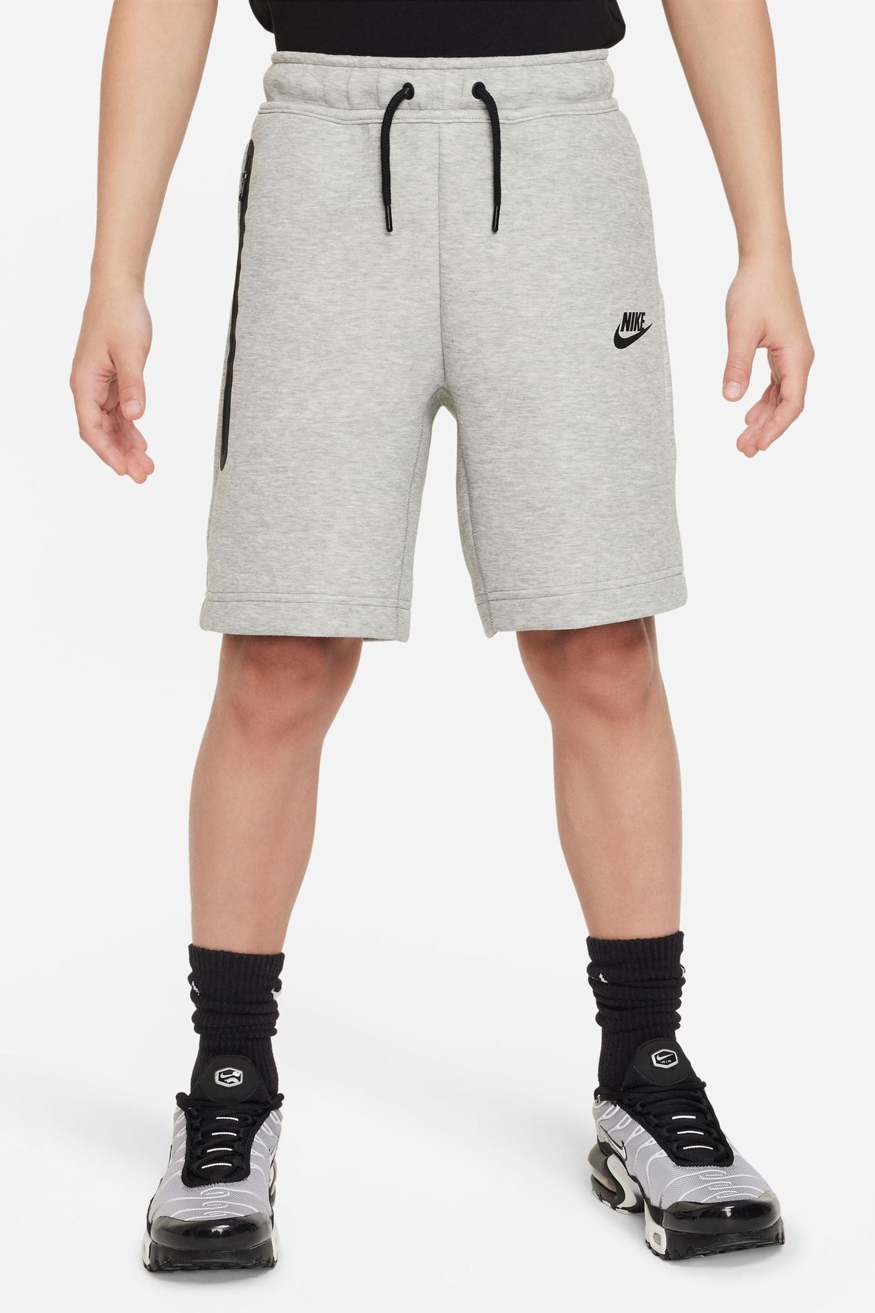 Nike Dark Grey Heather Tech Fleece Shorts