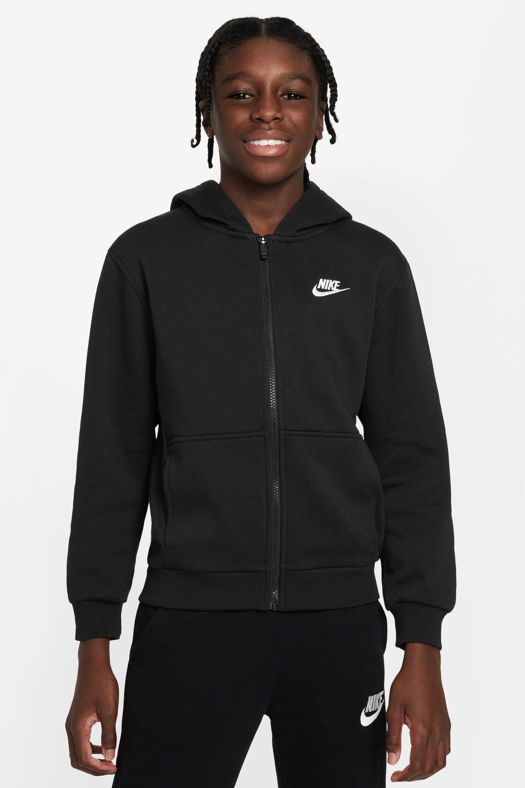 Nike black zipper outlet