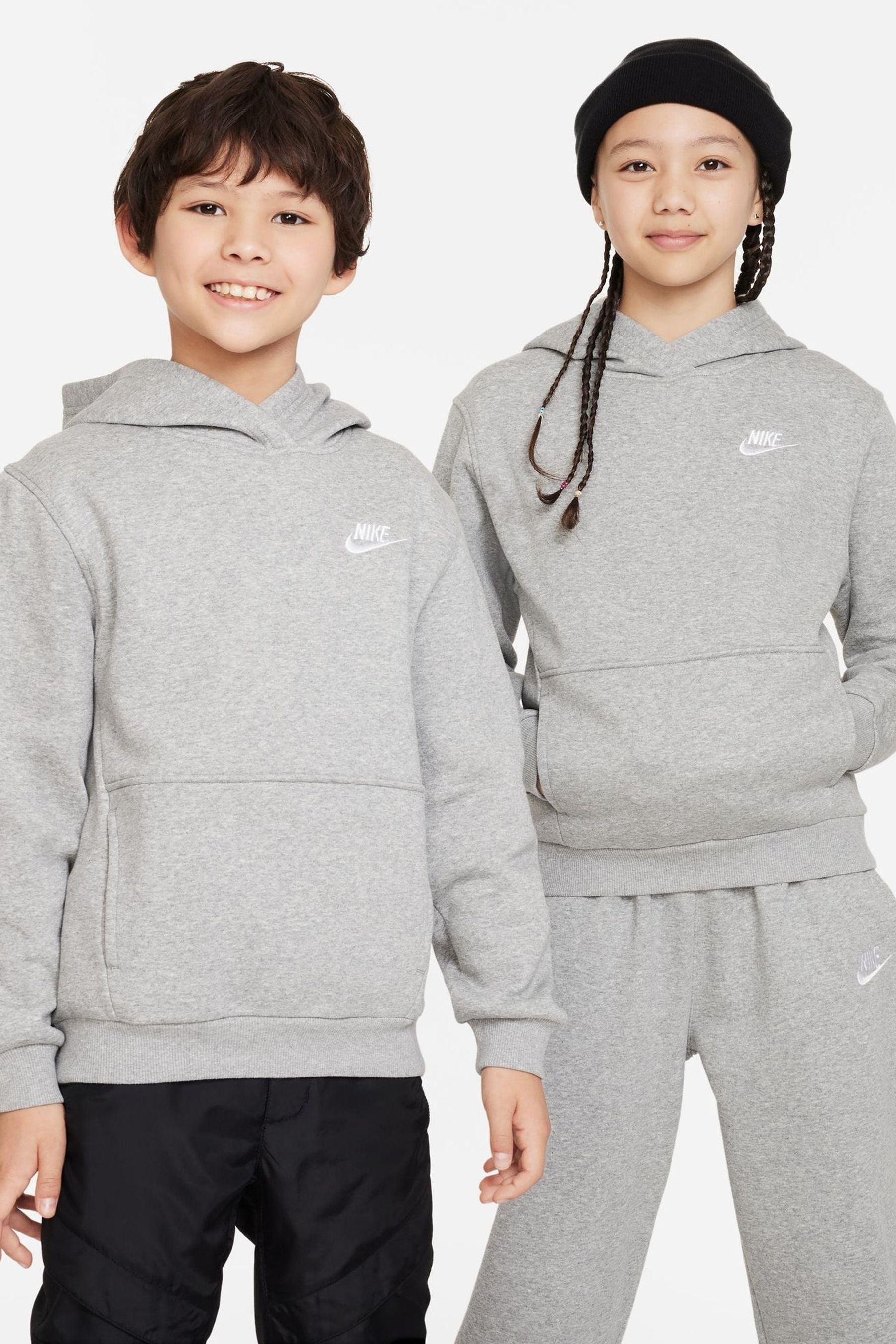Dark grey nike sweater hotsell