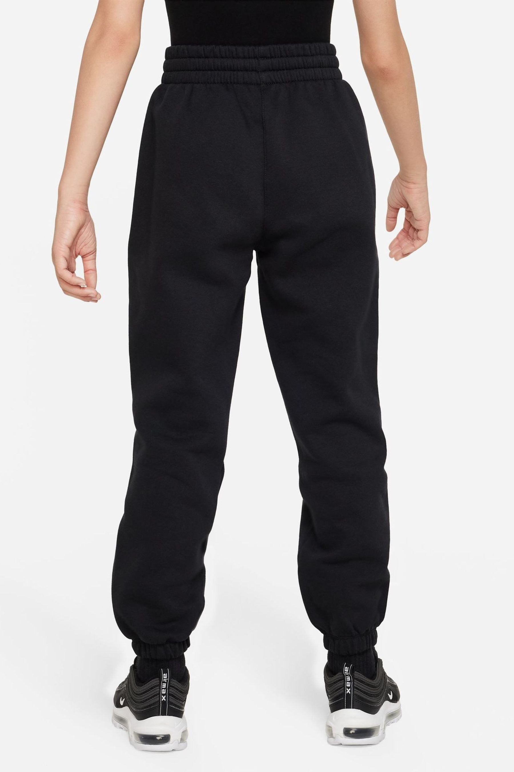Nike oversized joggers black sale