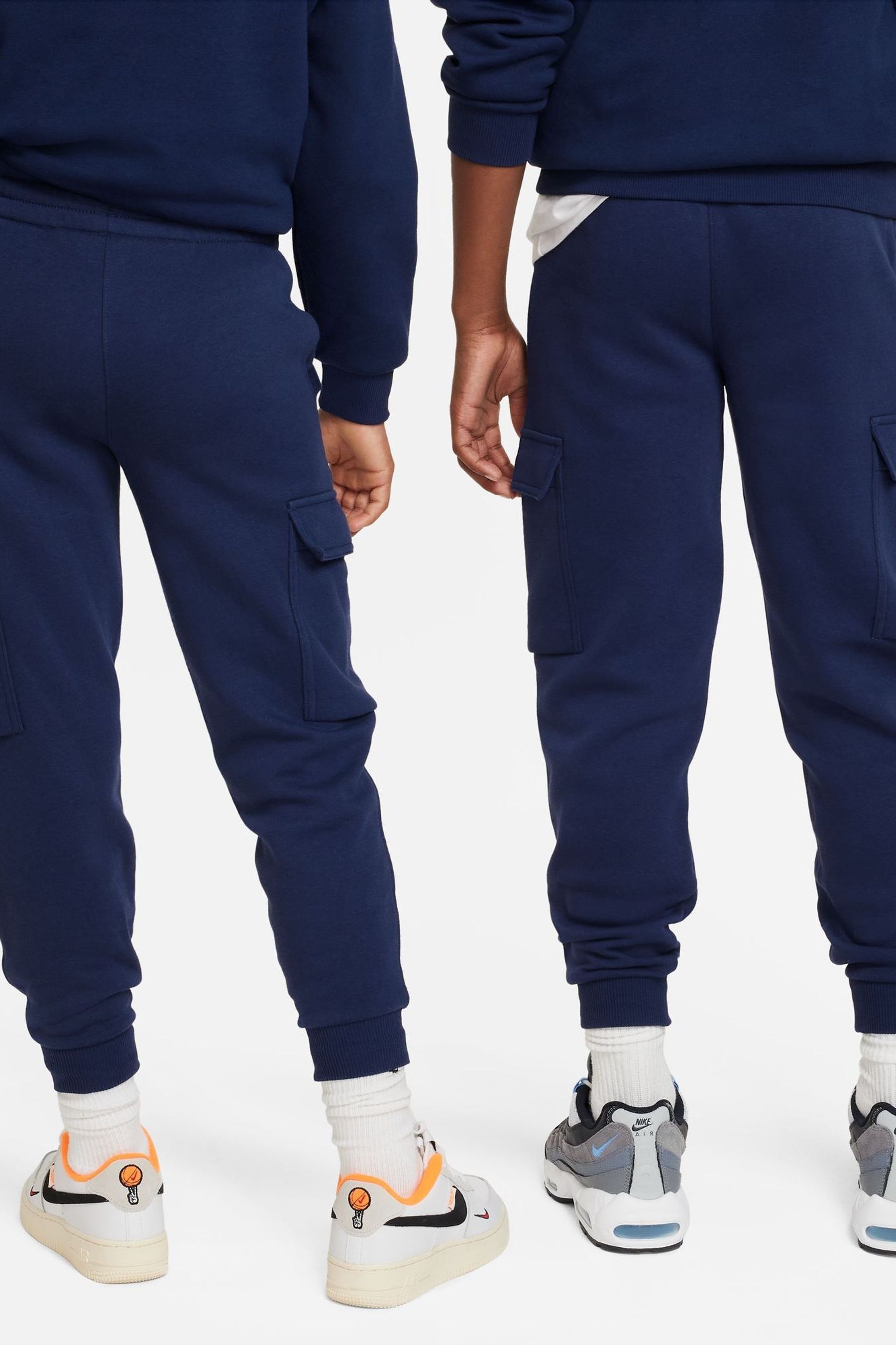 Navy nike cargo joggers outlet