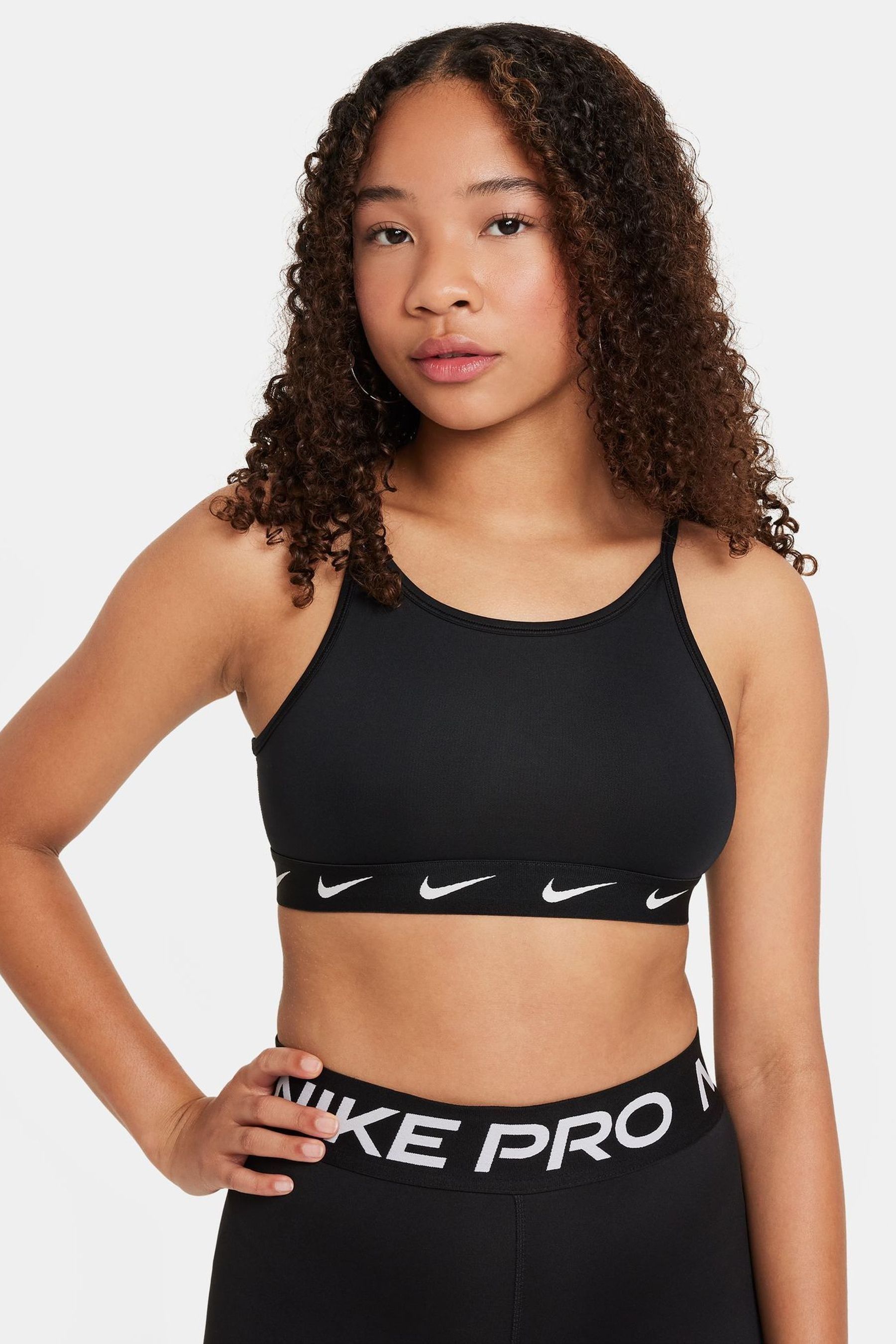 Buy Nike Black DriFIT One Sports Bra from the Next UK online shop