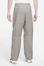 Nike Grey Tech Fleece Open Hem Joggers - Image 2 of 3