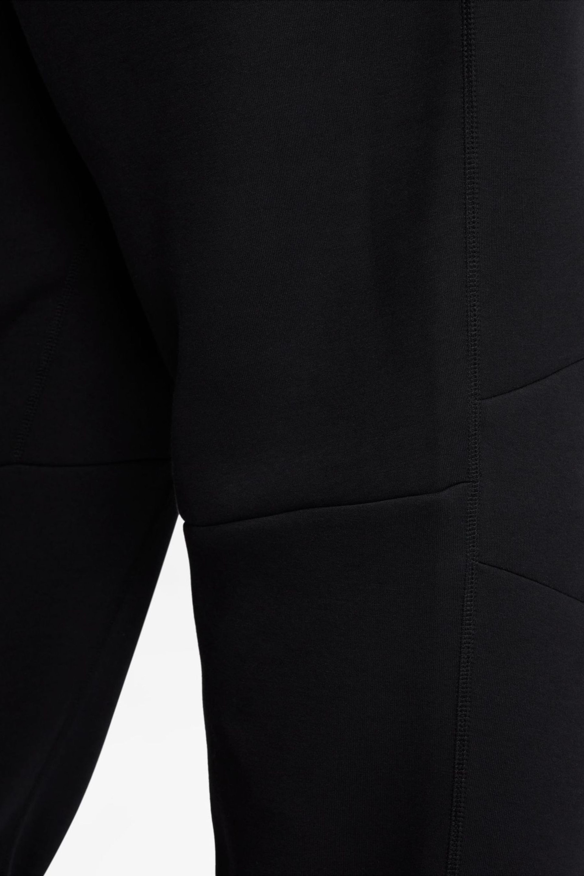 Nike Black Tech Fleece Open Hem Joggers - Image 11 of 13