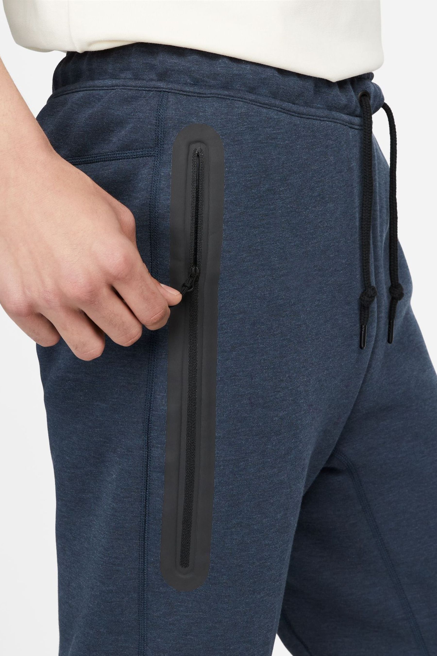 Mens navy nike tech joggers new arrivals