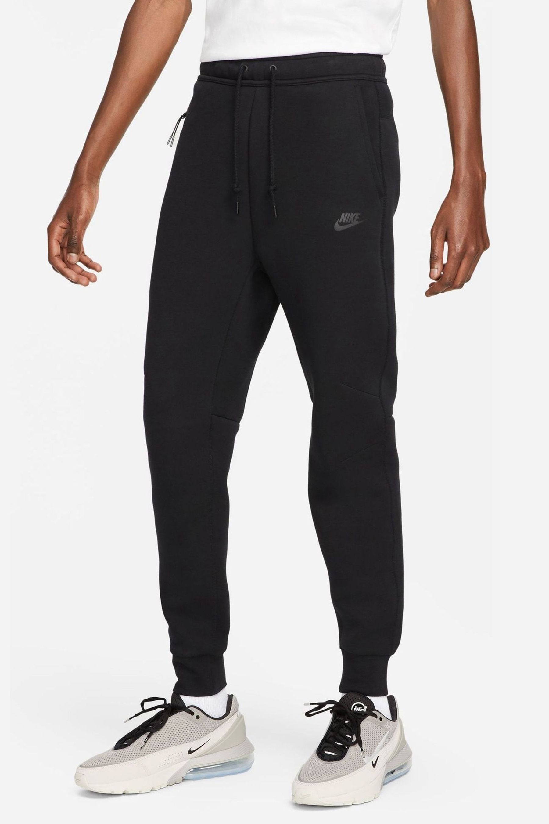 Buy Nike Black Tech Fleece Joggers from Next Ukraine