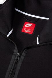 Nike Black Tech Fleece Half Zip Sweatshirt - Image 1 of 19