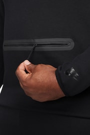 Nike Black Tech Fleece Half Zip Sweatshirt - Image 16 of 19