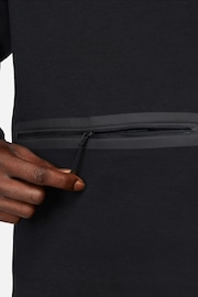 Nike Black Tech Fleece Half Zip Sweatshirt - Image 7 of 19