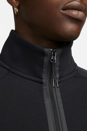 Nike Black Tech Fleece Half Zip Sweatshirt - Image 8 of 19