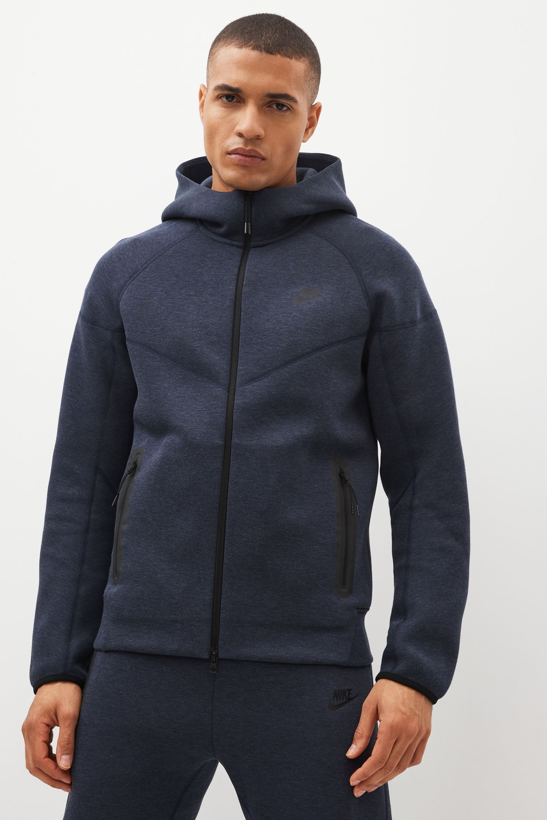 Buy Nike Navy Tech Fleece Zip Up Hoodie from Next Austria