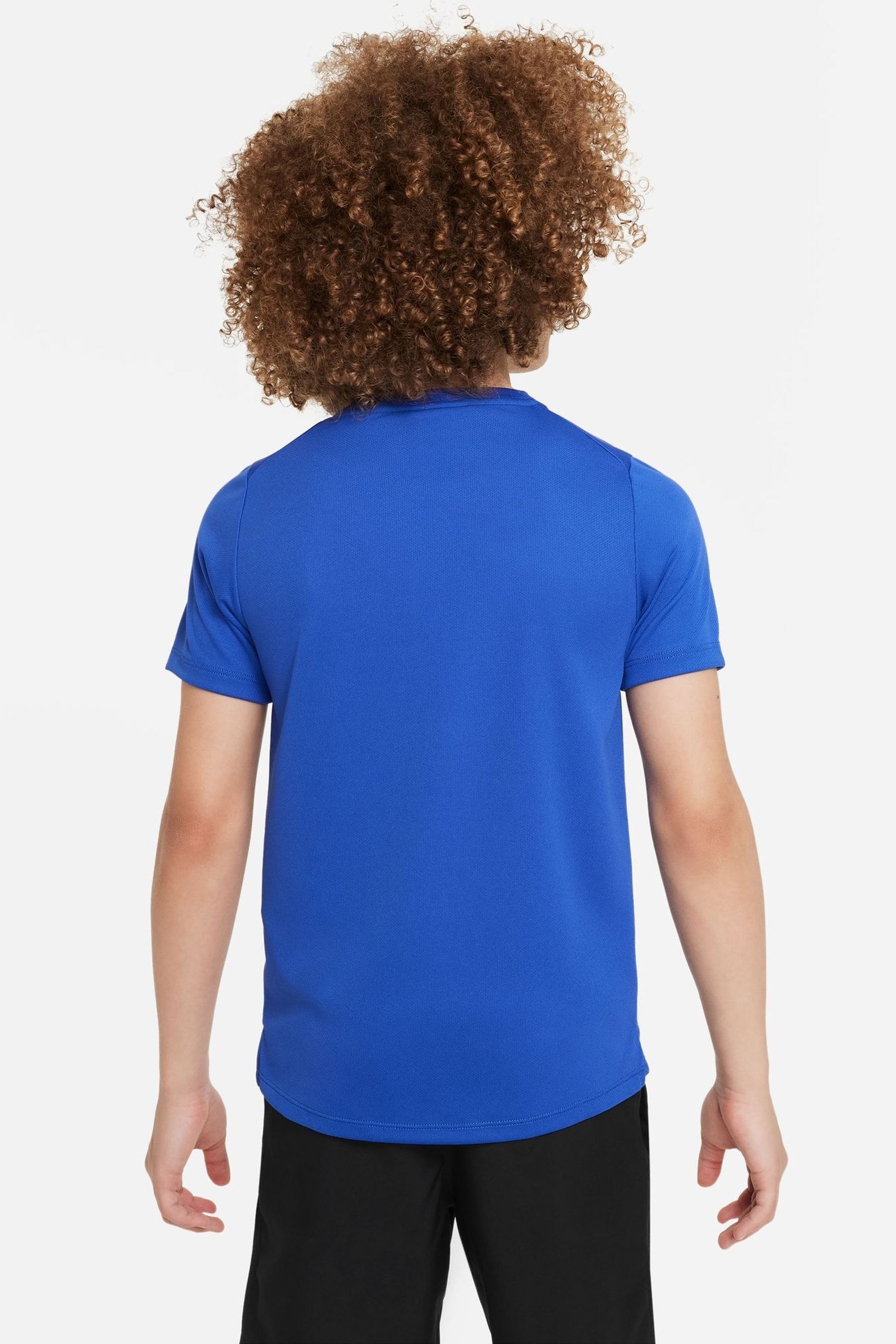 Dri fit miler blue t shirt best sale