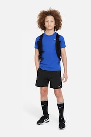 Nike Blue Dri-FIT Miler T-Shirt - Image 5 of 6