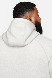 Nike Grey Tech Fleece Pullover Hoodie - Image 12 of 18