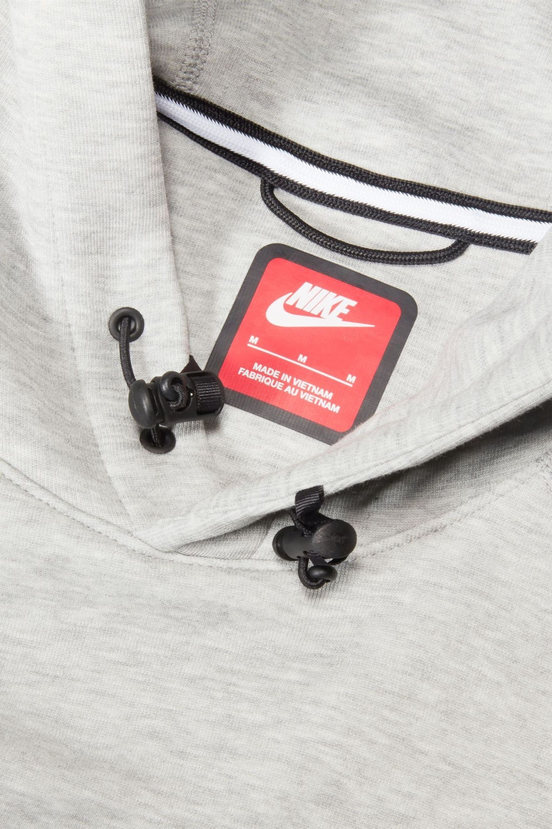 Nike Grey Tech Fleece Pullover Hoodie - Image 15 of 18