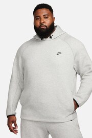 Nike Grey Tech Fleece Pullover Hoodie - Image 8 of 18