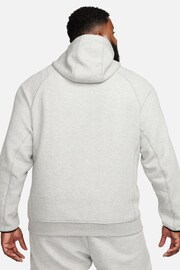 Nike Grey Tech Fleece Pullover Hoodie - Image 9 of 18