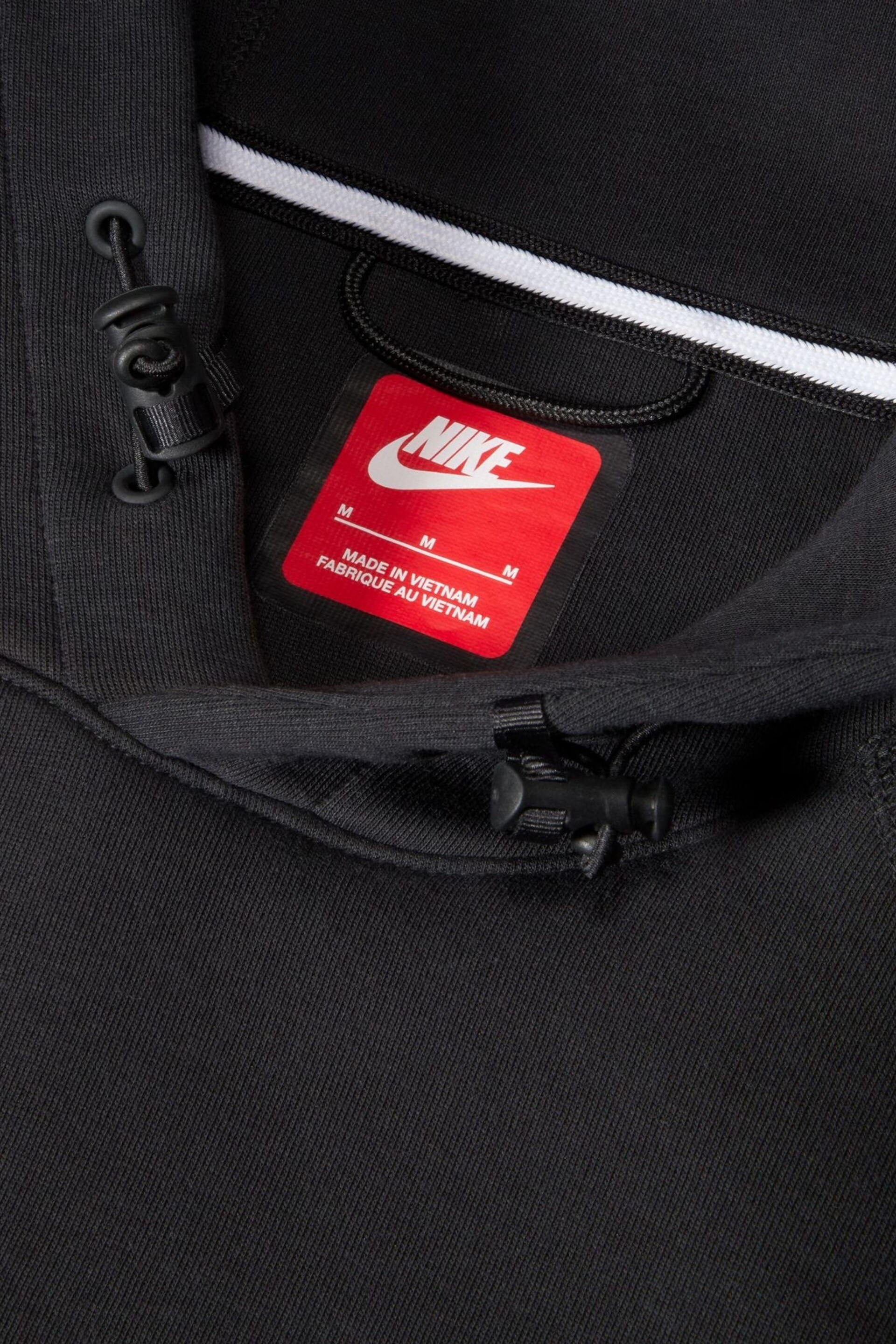 Nike Black Tech Fleece Pullover Hoodie - Image 15 of 16
