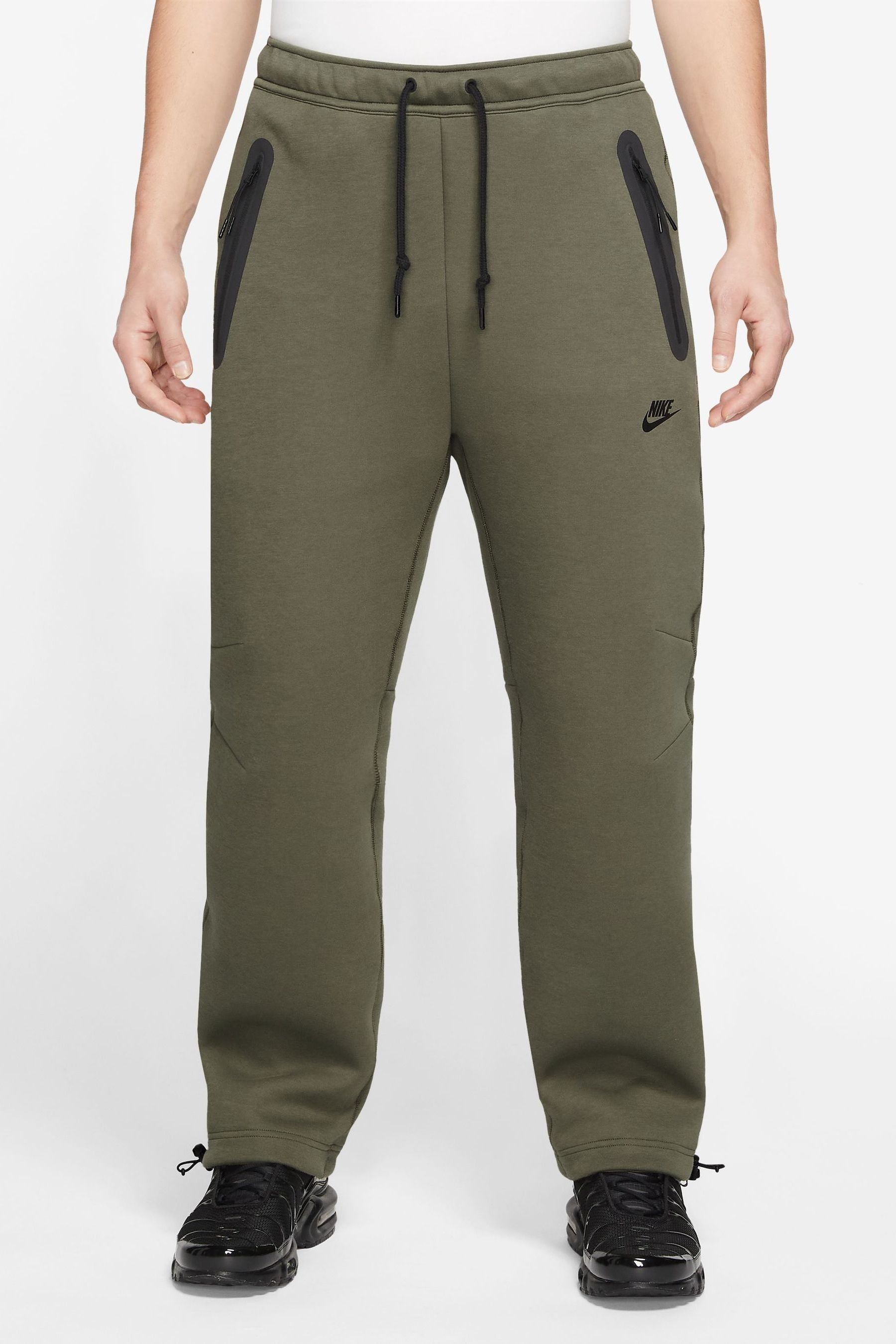 Nike olive sweatpants sales