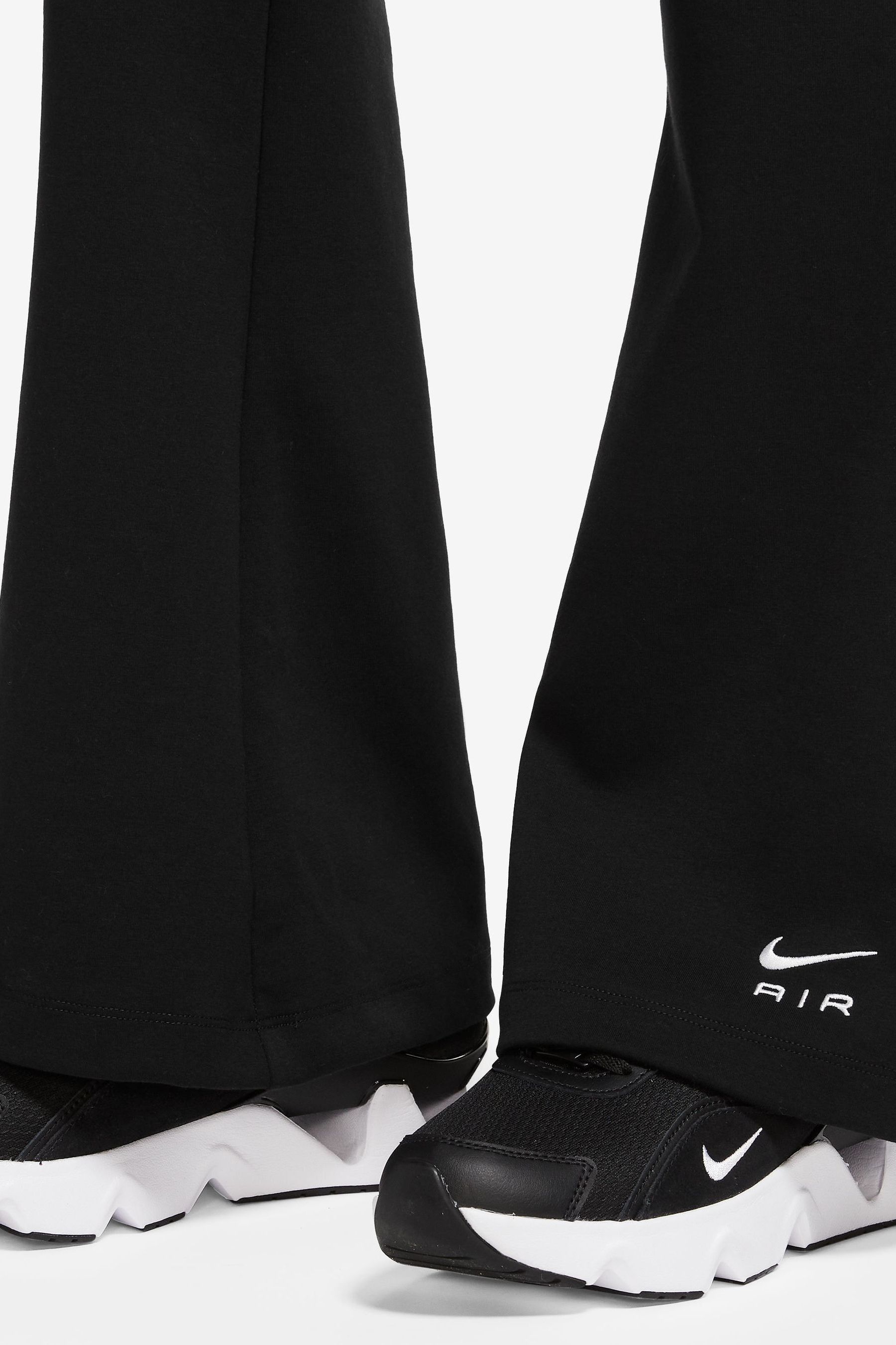 Buy Nike Black Air High Rise Flare Leggings from Next Luxembourg