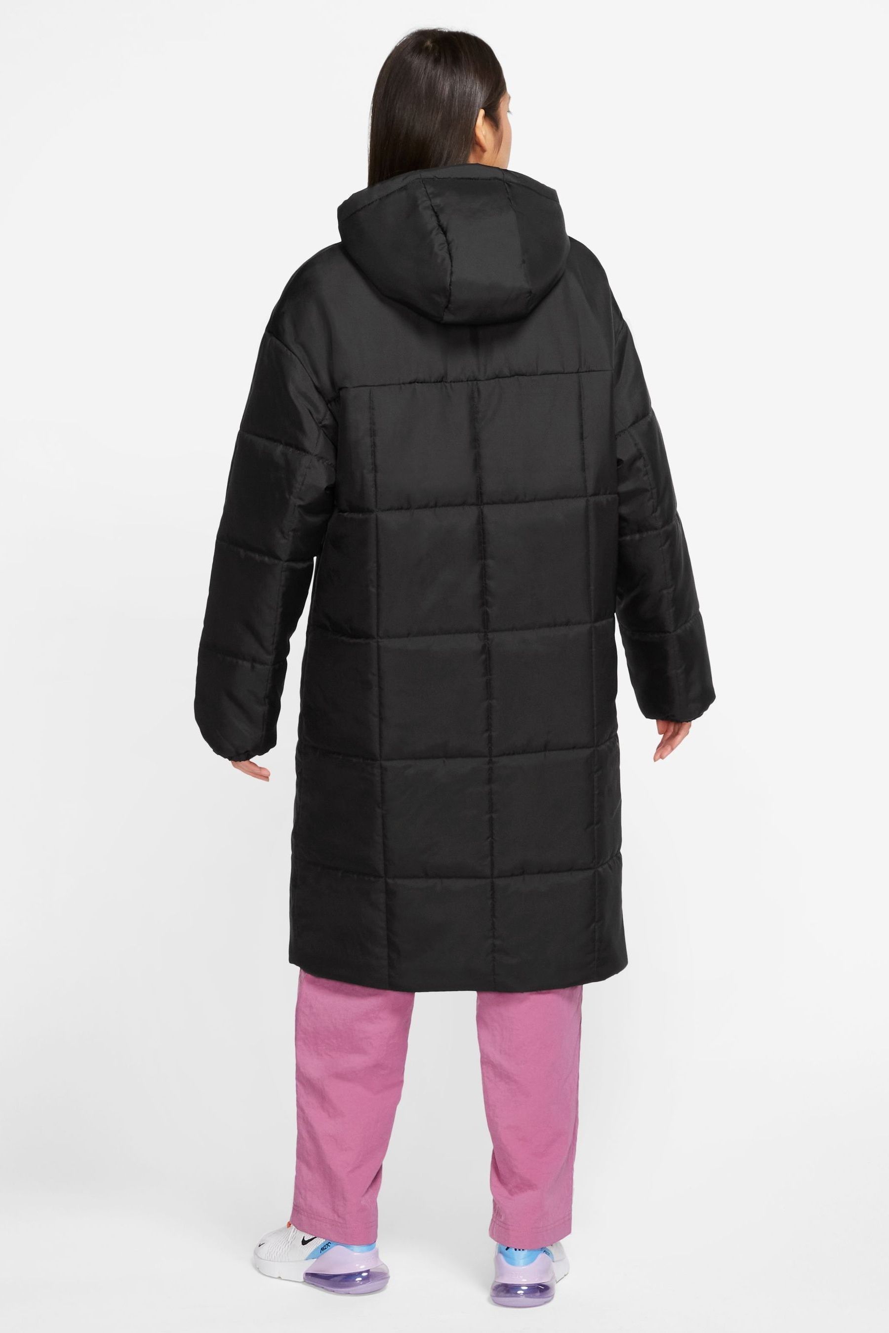 Nike ladies long puffer coat shop