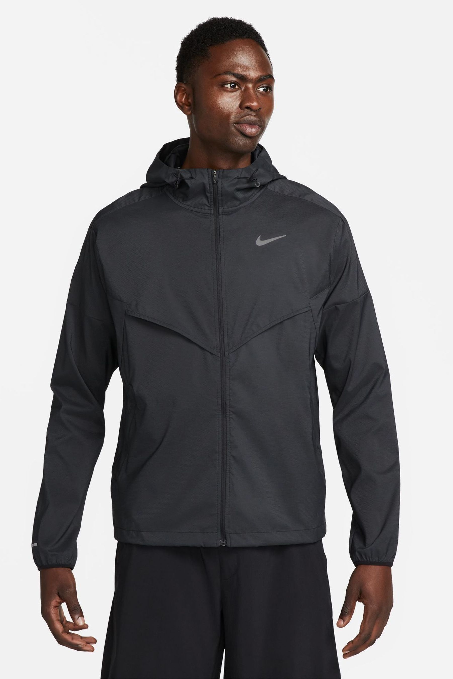 Buy Nike Black Light Windrunner Running Jacket from the Next UK online shop