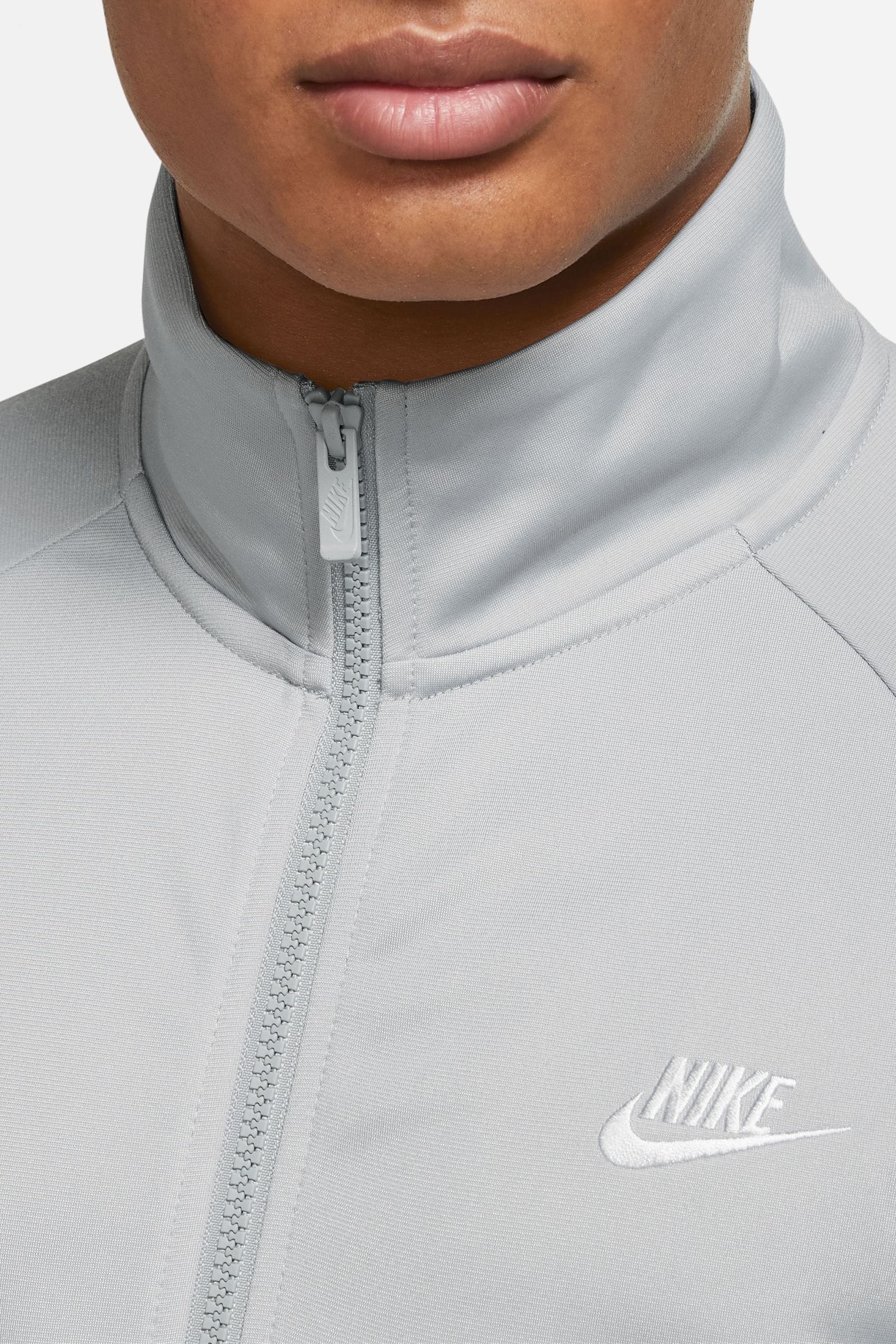Nike academy poly tracksuit grey online