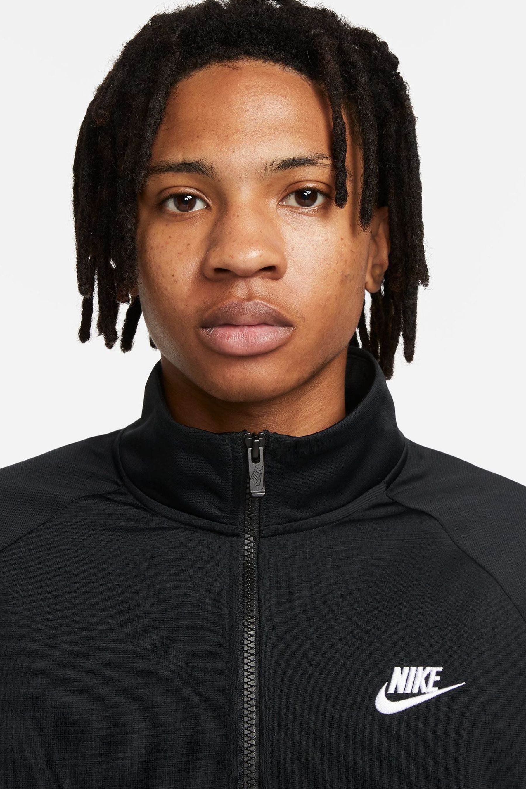 Buy Nike Black Club Poly knit Tracksuit from Next Slovakia
