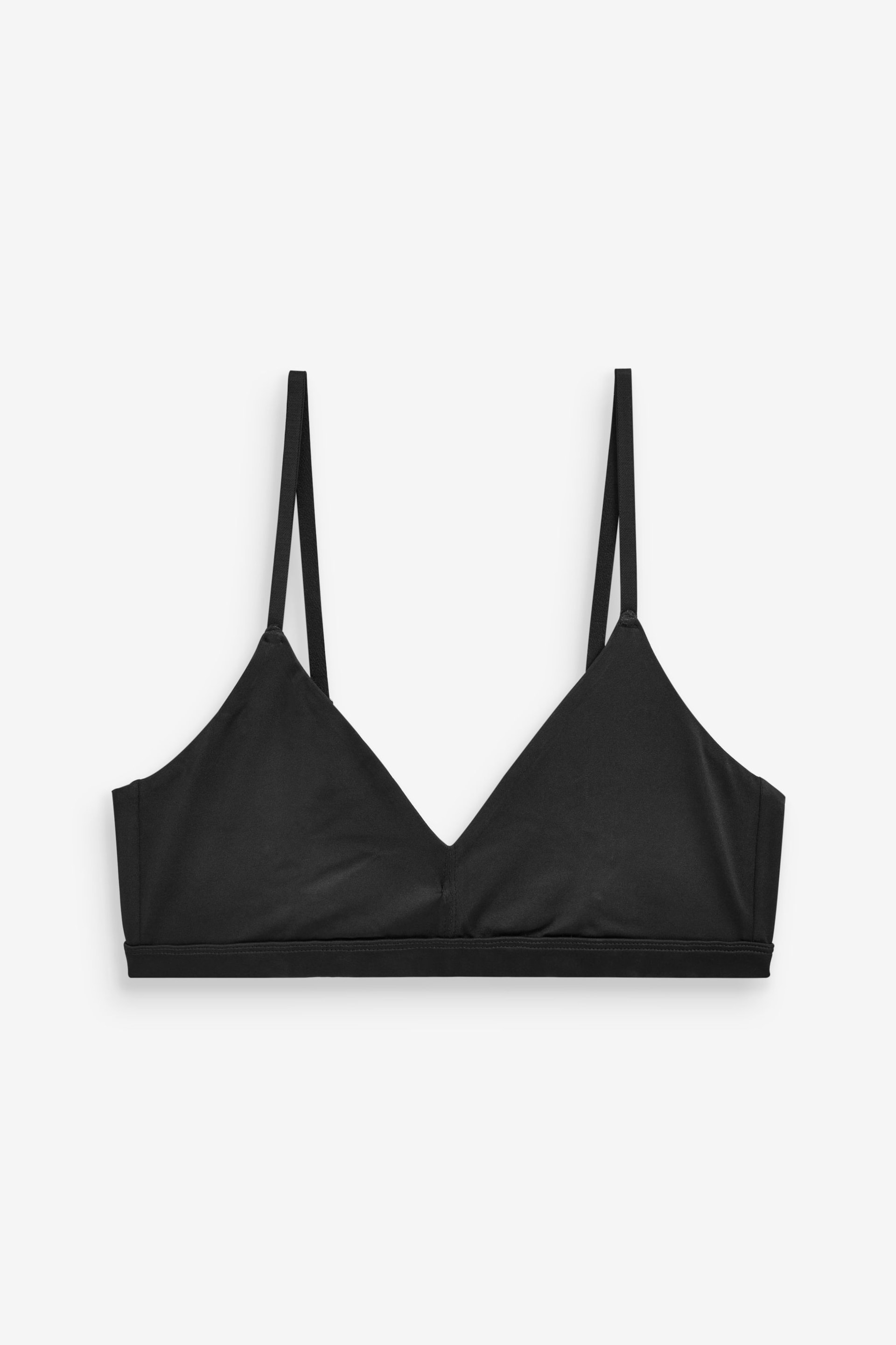 Black Soft Touch Bralette 1 Pack - Image 1 of 3