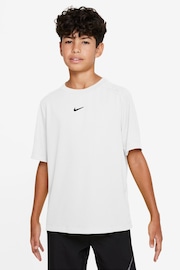 Nike White Dri-FIT Multi + Training T-Shirt - Image 3 of 7