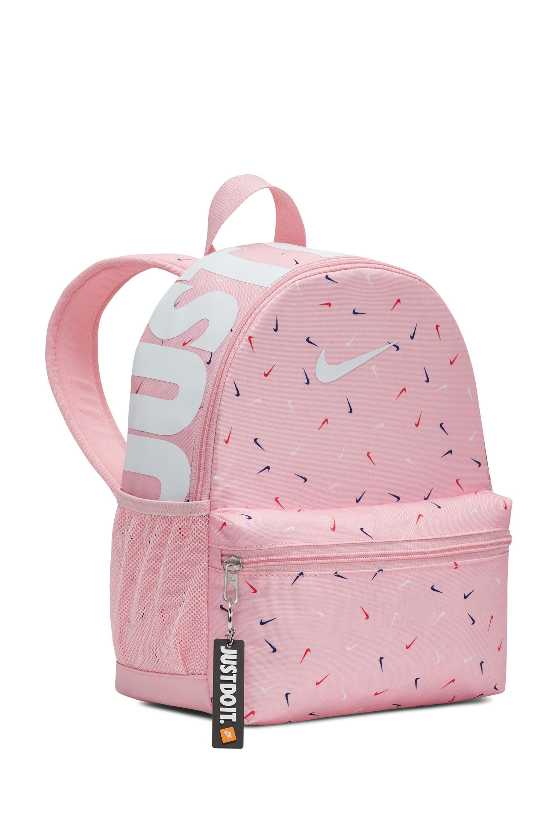Buy Nike Pink Kids Mini Brasilia JDI Backpack 11L from Next Netherlands