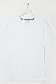 FatFace White Lulworth T-Shirt - Image 5 of 5