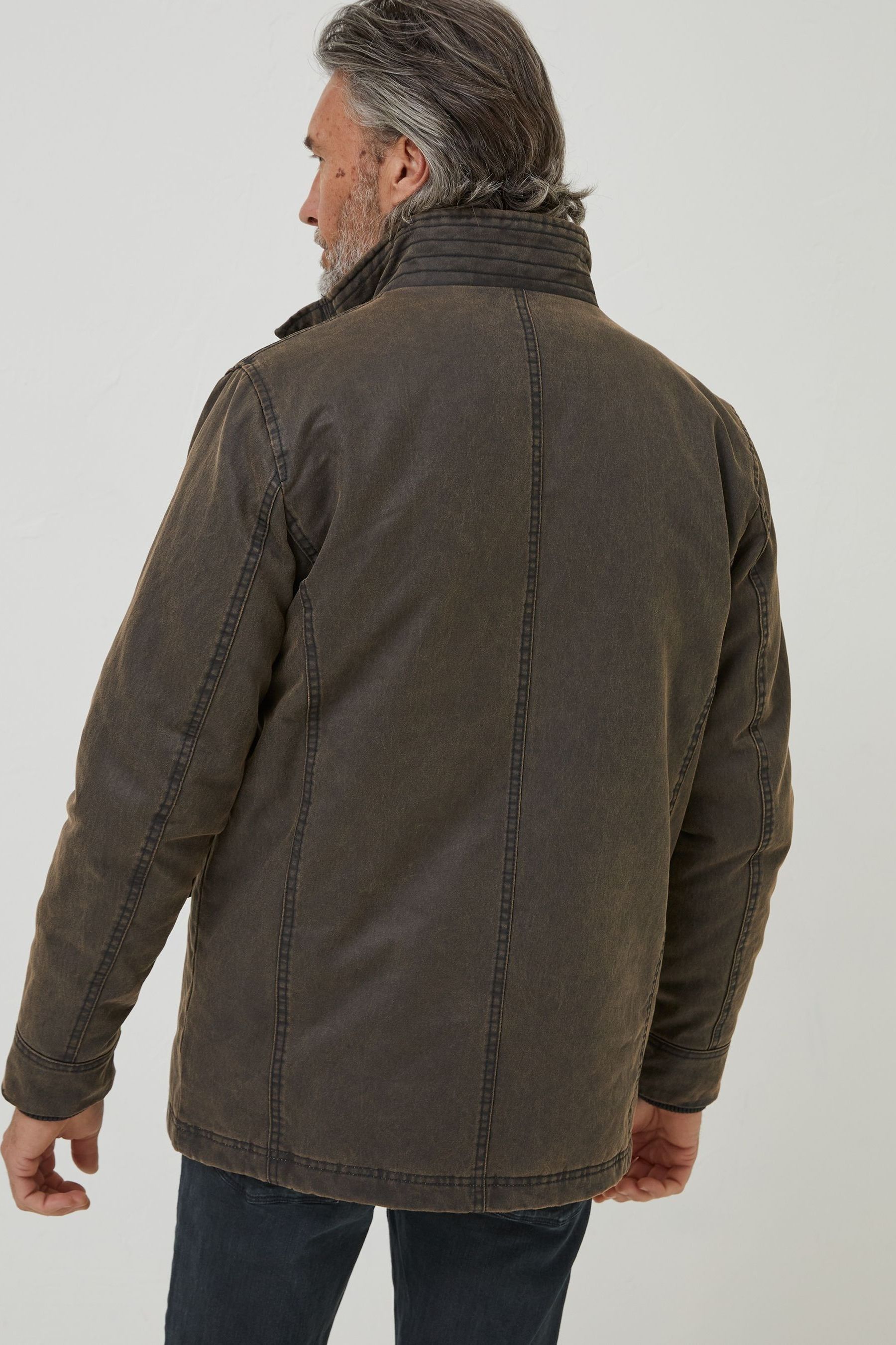 Buy FatFace Brown Broadsands Four Pocket Jacket from Next Luxembourg