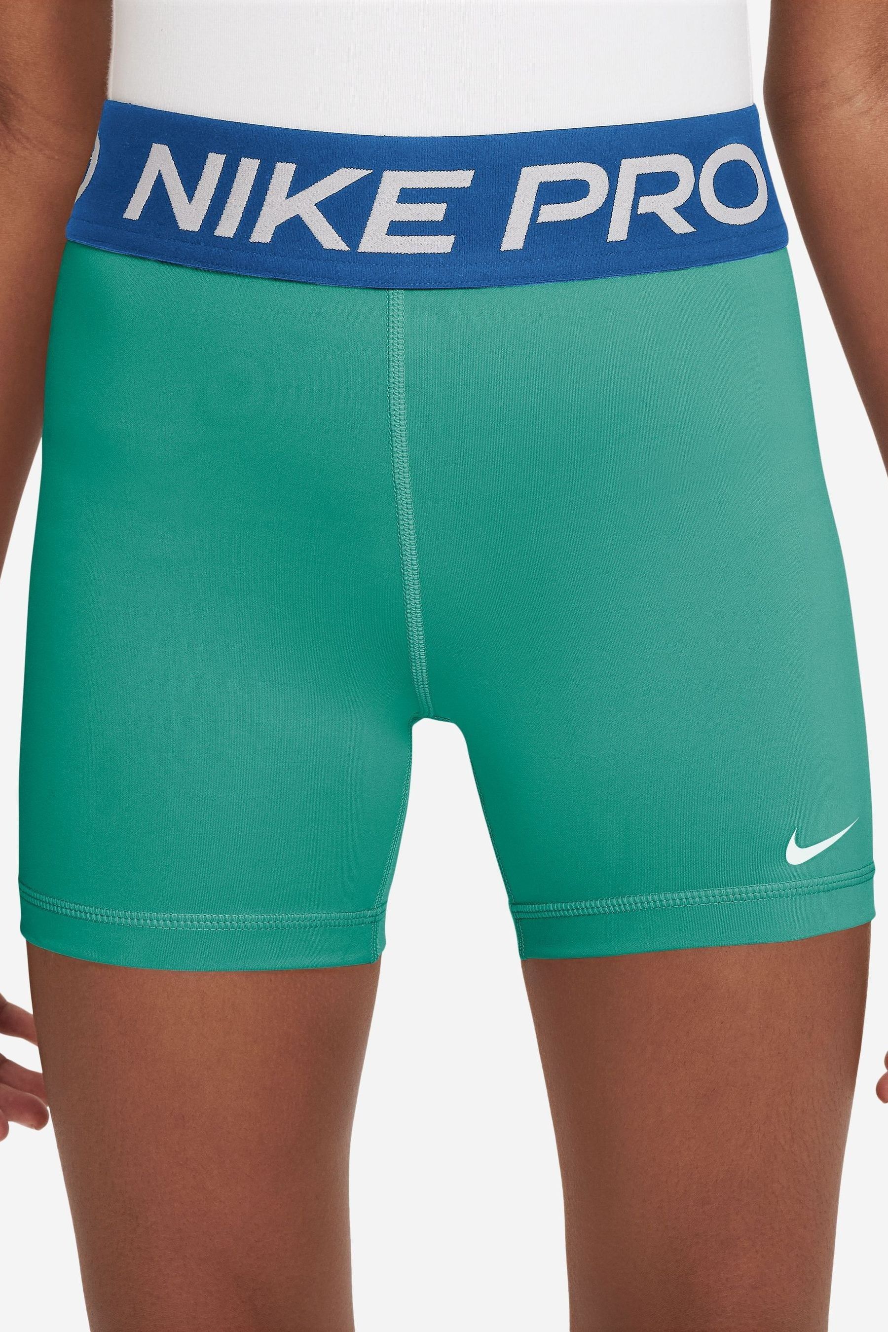 Green nike spandex top