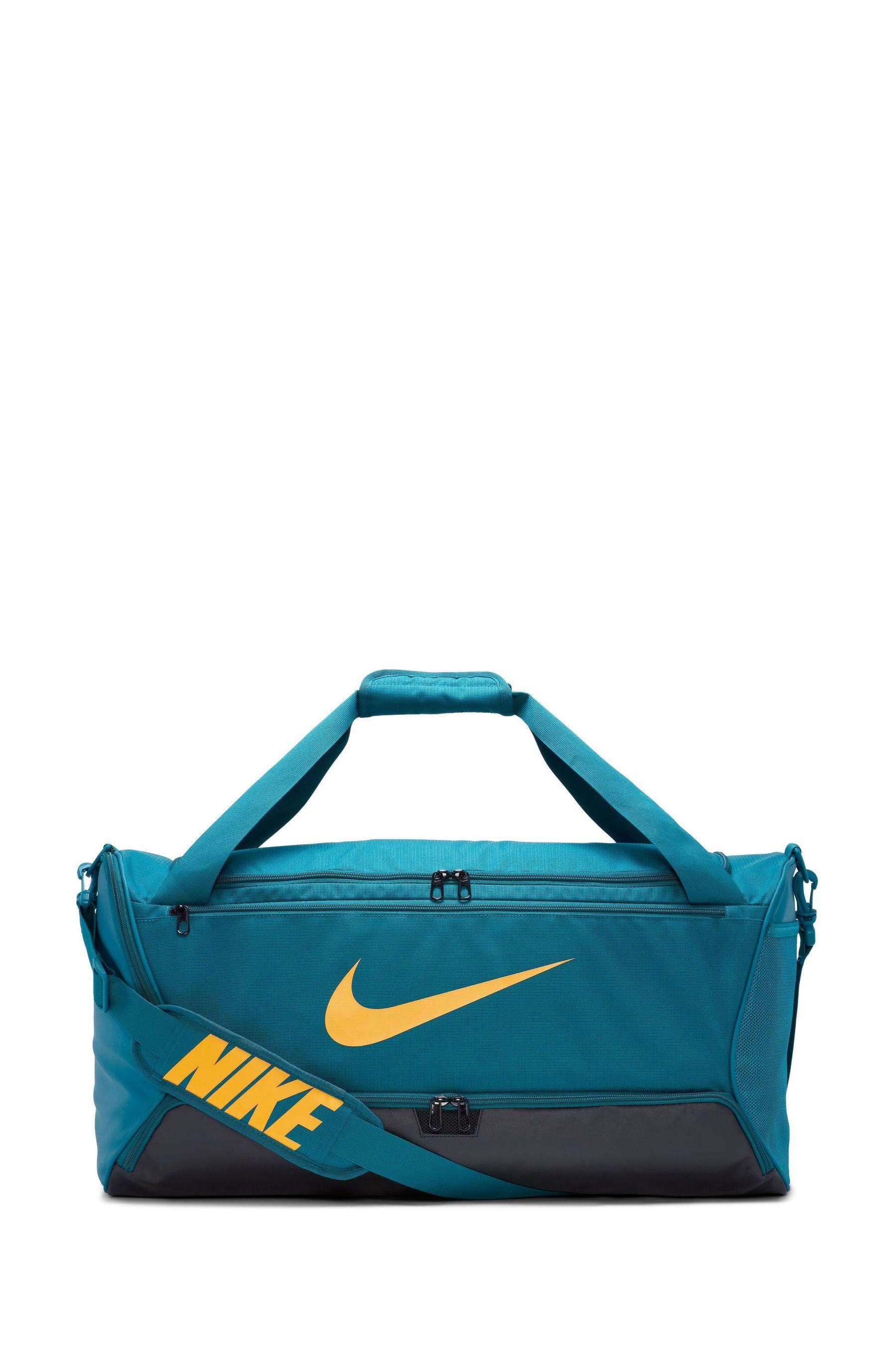 Nike blue duffel bag clearance