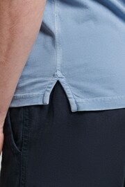 Superdry Blue Studios Jersey Polo Shirt - Image 5 of 6