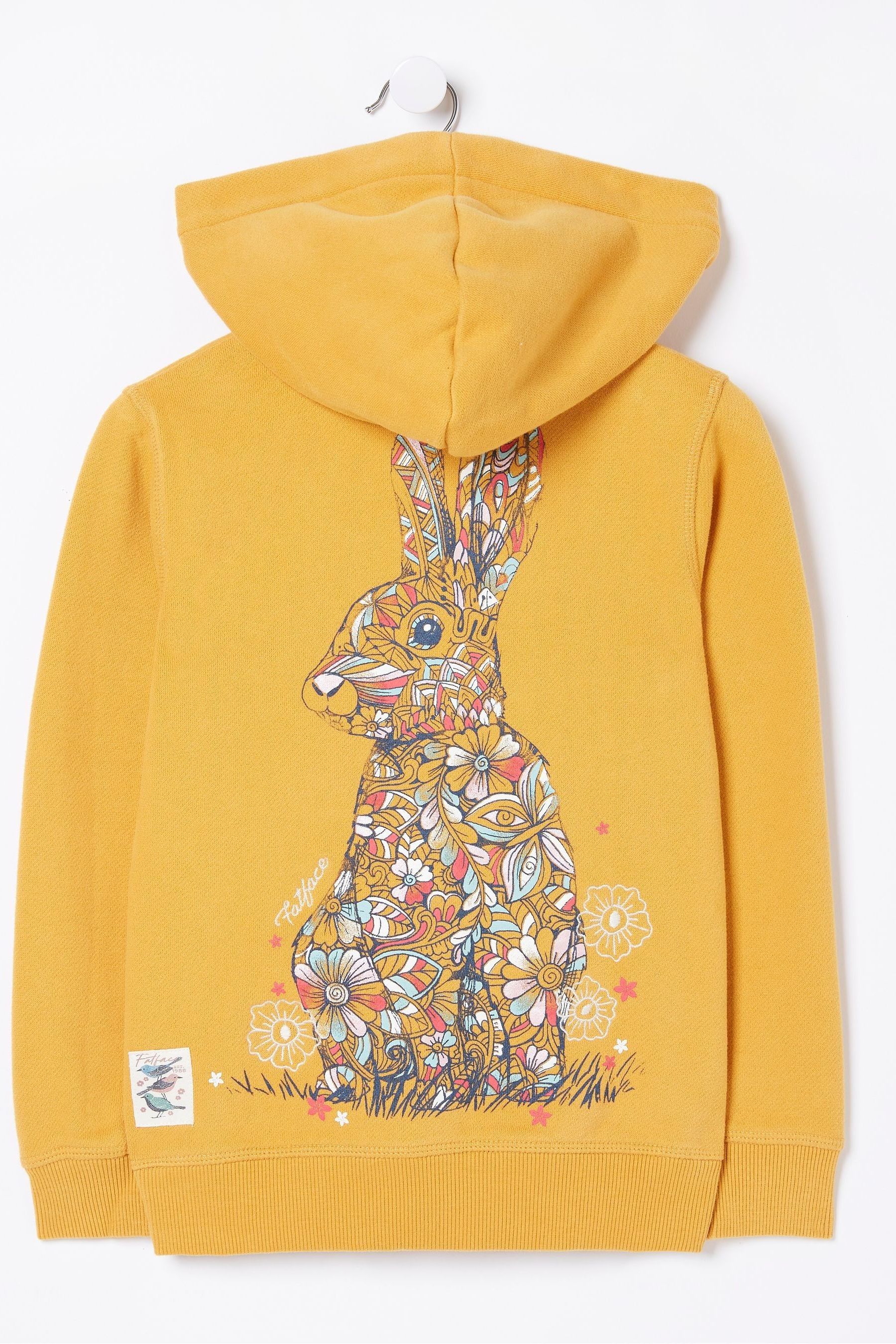 Yellow bunny hoodie outlet