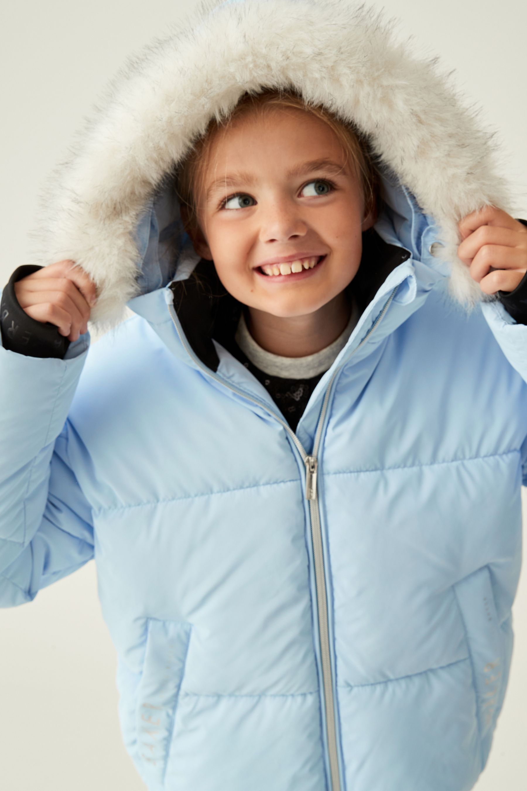 Buy Baker by Ted Baker Shower Resistant Blue Short Coat from Next Luxembourg
