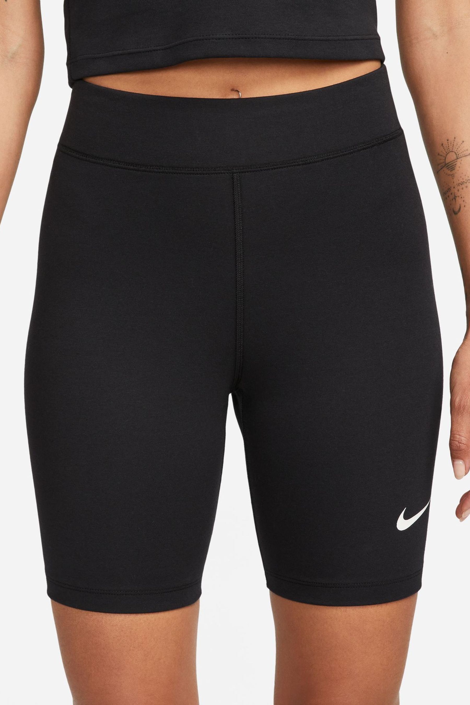 Buy Nike Black Classic High Waisted 8 Cycling Shorts from the Next UK online shop
