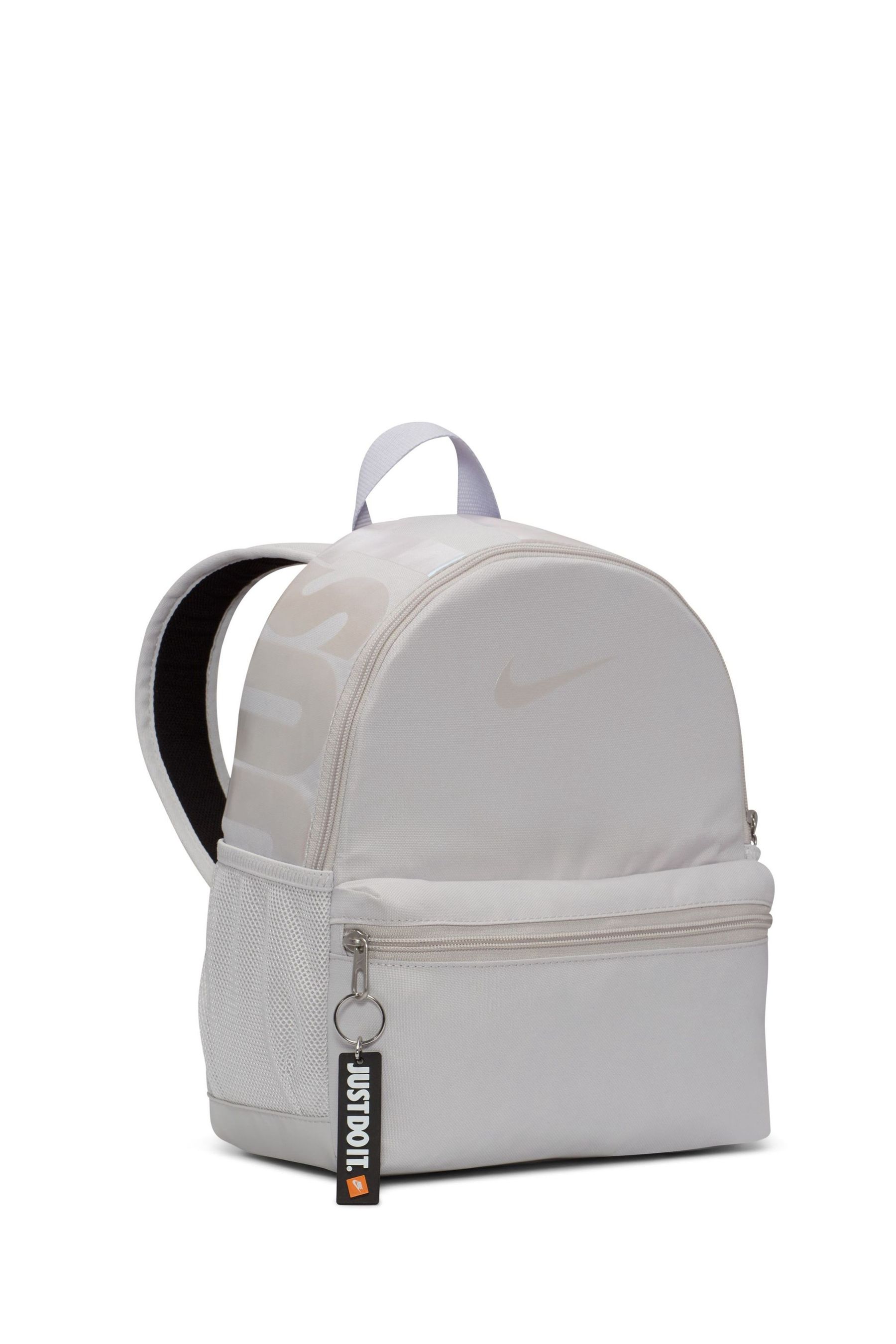 Buy Nike Grey Brasilia JDI Kids Mini Backpack 11L from Next Luxembourg