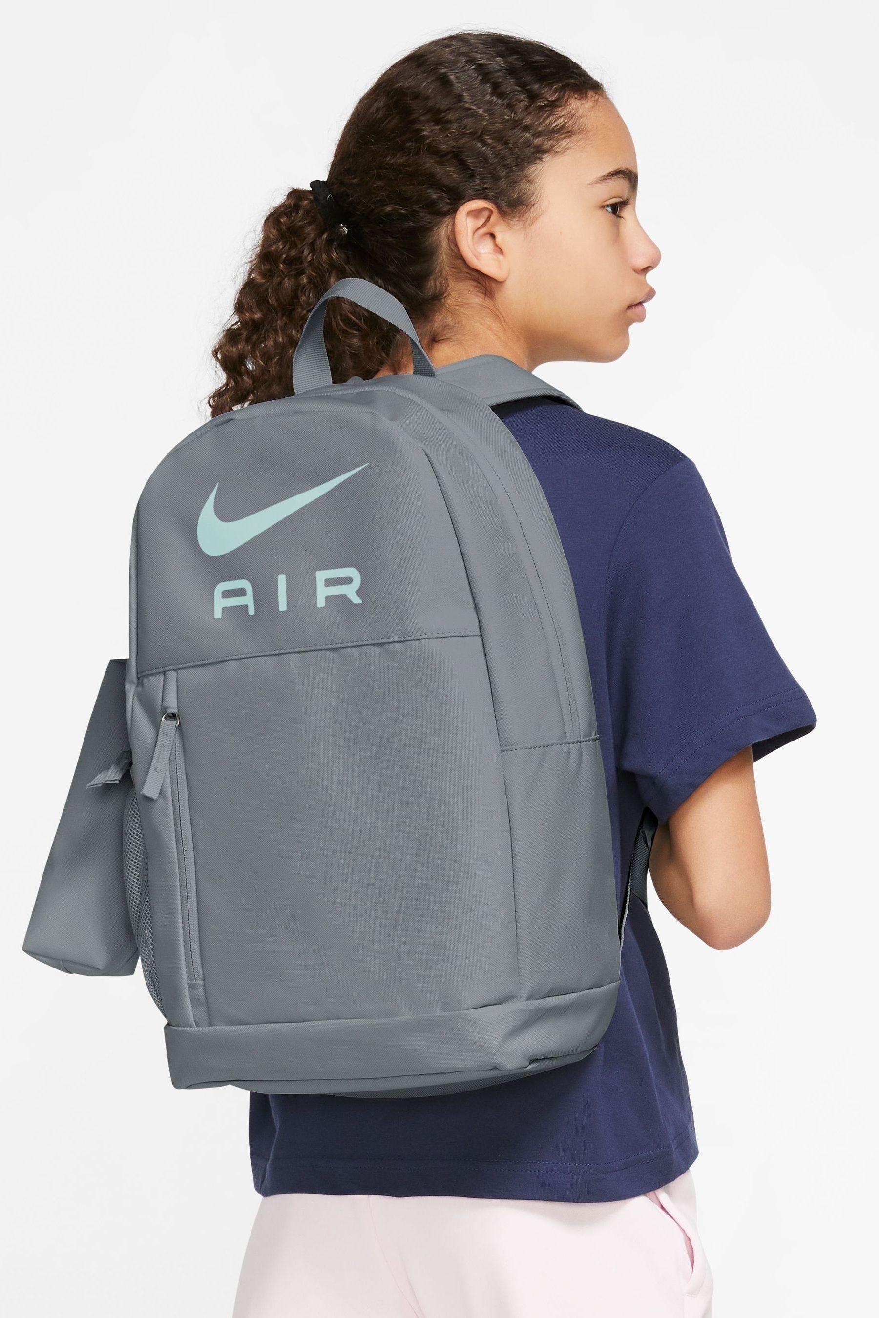Buy Nike Light Grey Elemental Kids Backpack from Next Luxembourg