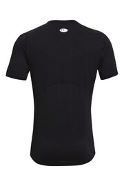 Under Armour Black Heat Gear Fitted T-Shirt - Image 7 of 7