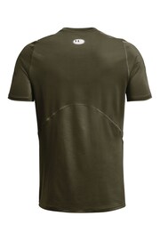 Under Armour Green Heat Gear Fitted T-Shirt - Image 6 of 6