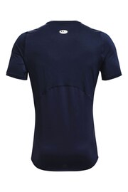 Under Armour Blue Heat Gear Fitted T-Shirt - Image 7 of 7