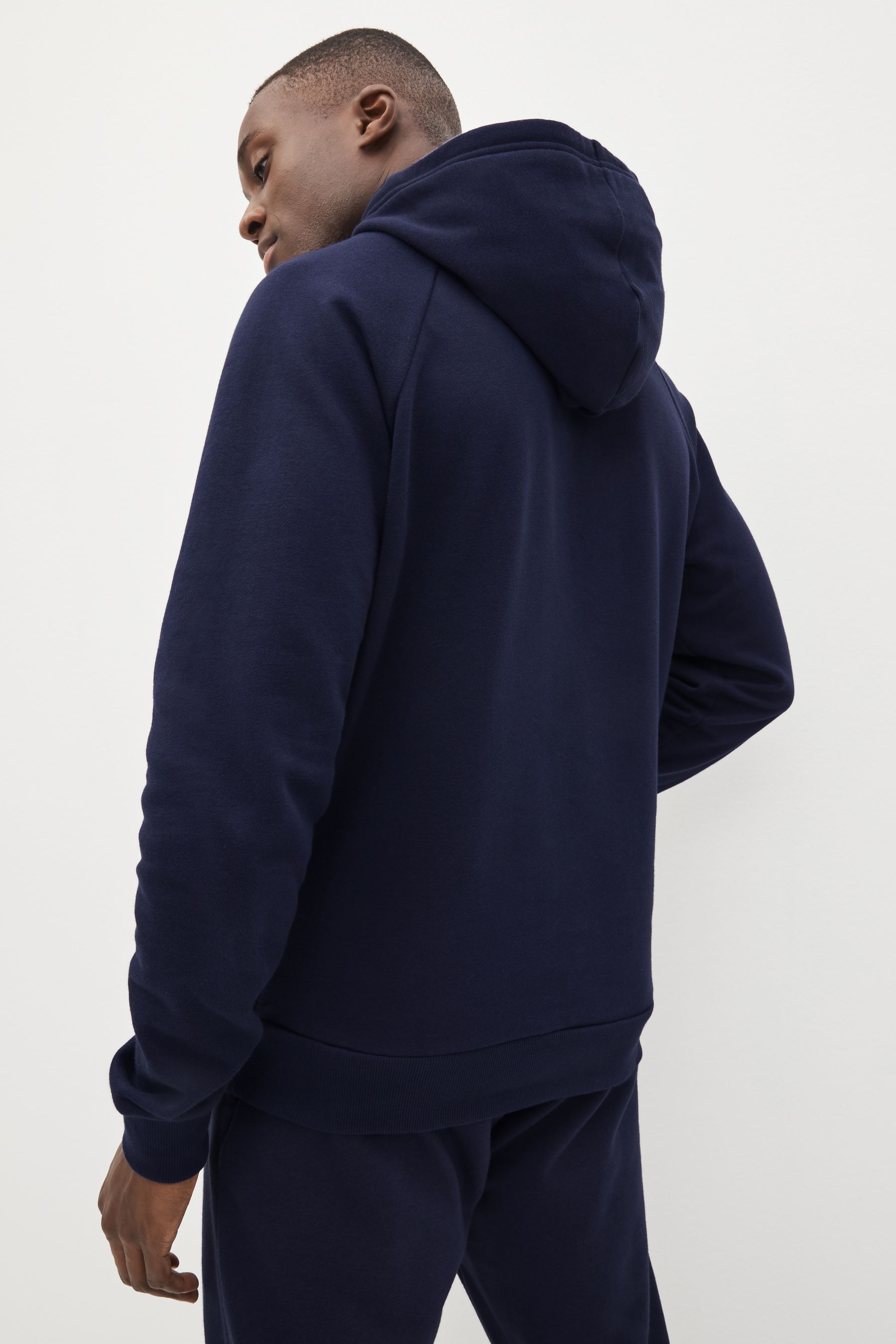 Buy Under Armour Blue Rival Fleece Hoodie from Next Luxembourg