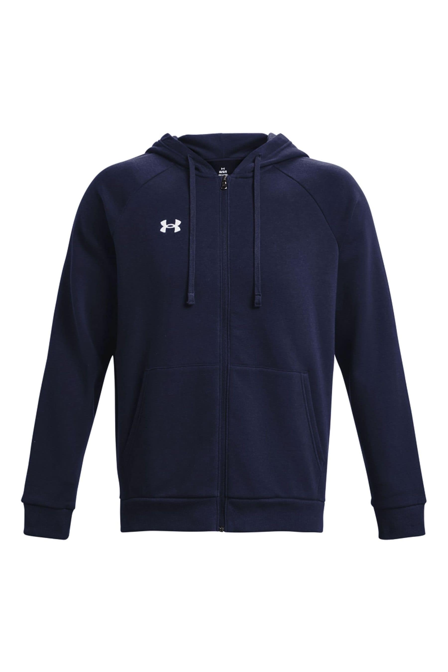Blue and grey under armour hoodie hotsell
