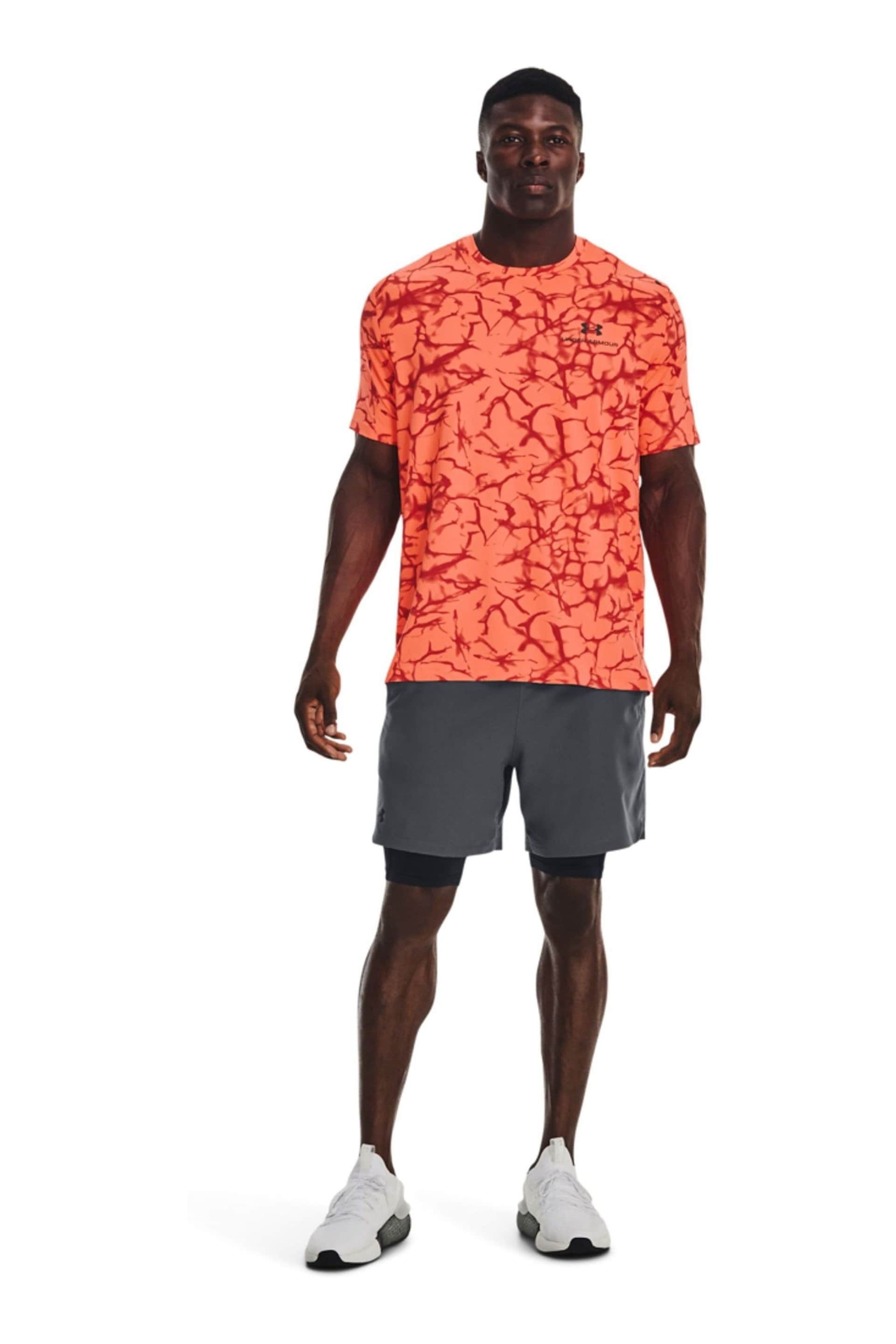 Under Armour Grey Vanish Woven 2-In-1 Shorts - Image 3 of 7